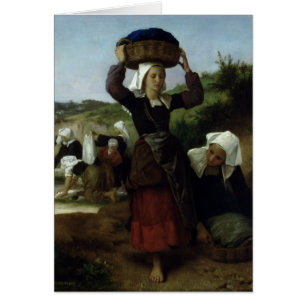 Washerwomen von Fouesnant durch Bouguereau