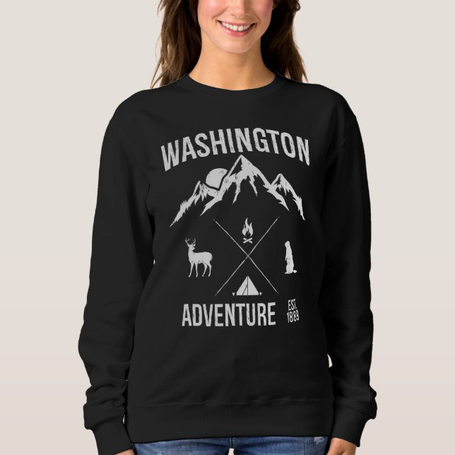 Washington Adventure Sweatshirt (Vorderseite)