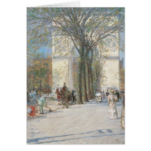 Washington Arch, Frühling von Frederick Childe Has