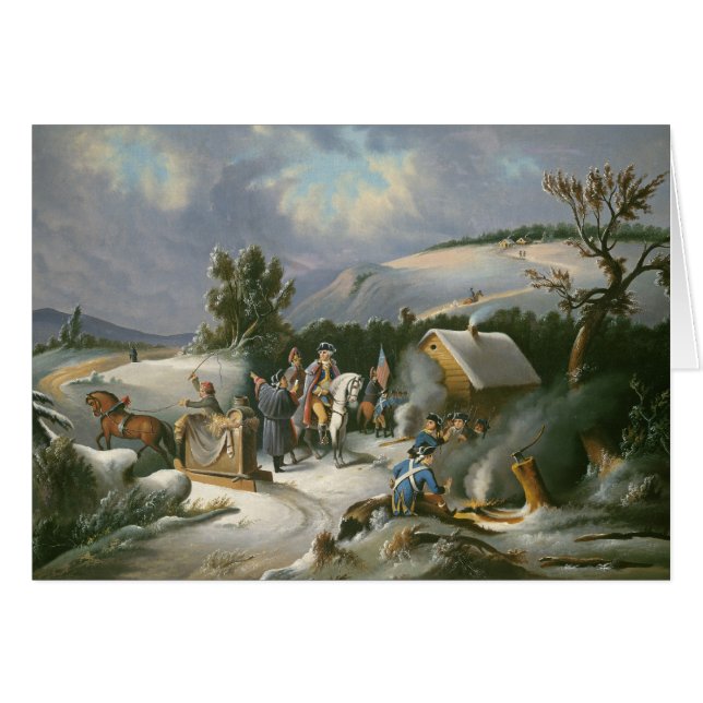Washington at Valley Forge (Vorderseite (Horizontal))