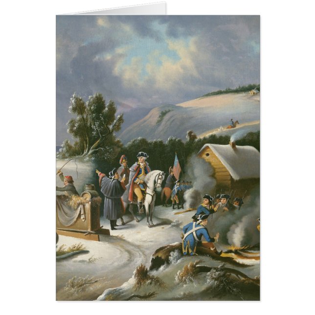 Washington at Valley Forge (Vorne)
