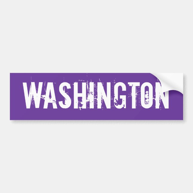 Washington Autoaufkleber (Vorne)
