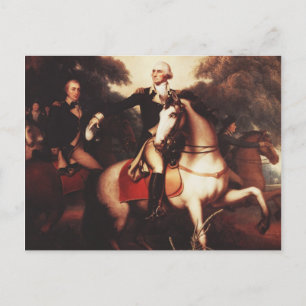 Washington Before Yorktown by Rembrandt Peale Postkarte