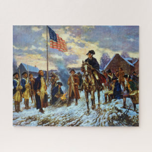 Washington bei Valley Forge Puzzle