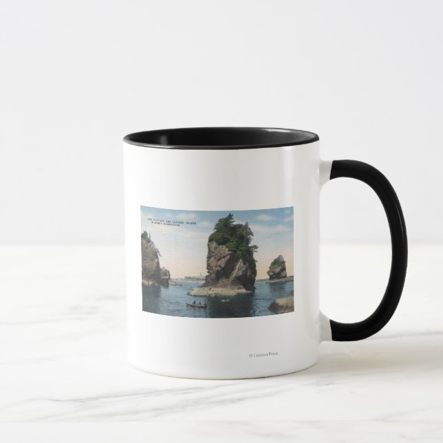 Washington - Blick auf Cape Flattery & Tatoosh Tasse (Rechts)