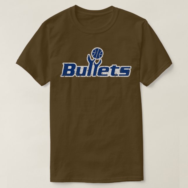 Washington Bullets Long Sleeve T-Shirt (Design vorne)