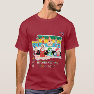 Washington Chritmas T-Shirt
