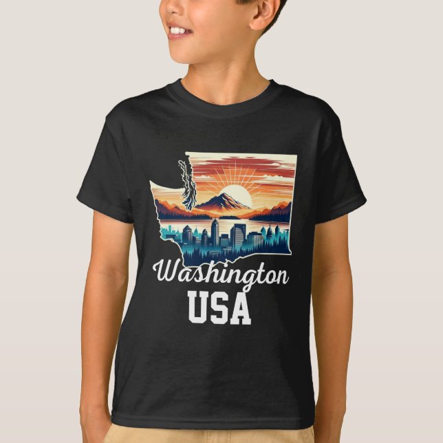 Washington City T-Shirt (Vorderseite)