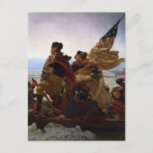 Washington Crossing Delaware Art Postkarte