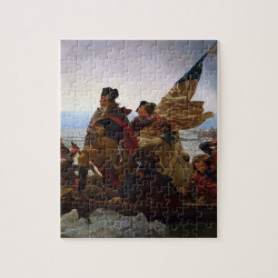 Washington Crossing Delaware Art Puzzle