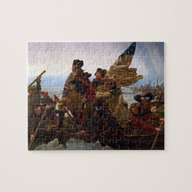 Washington Crossing Delaware Art Puzzle (Horizontal)