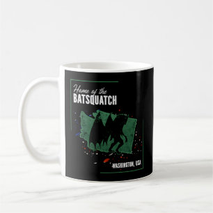 Washington - Cryptids Zuhause des Batsquatch Kaffeetasse