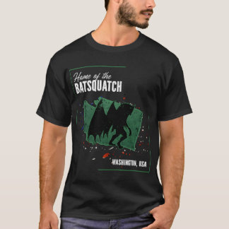 Washington - Cryptids Zuhause des Batsquatch T-Shirt