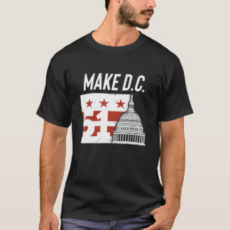 Washington D C 51st State Cool DC Statehood T-Shirt