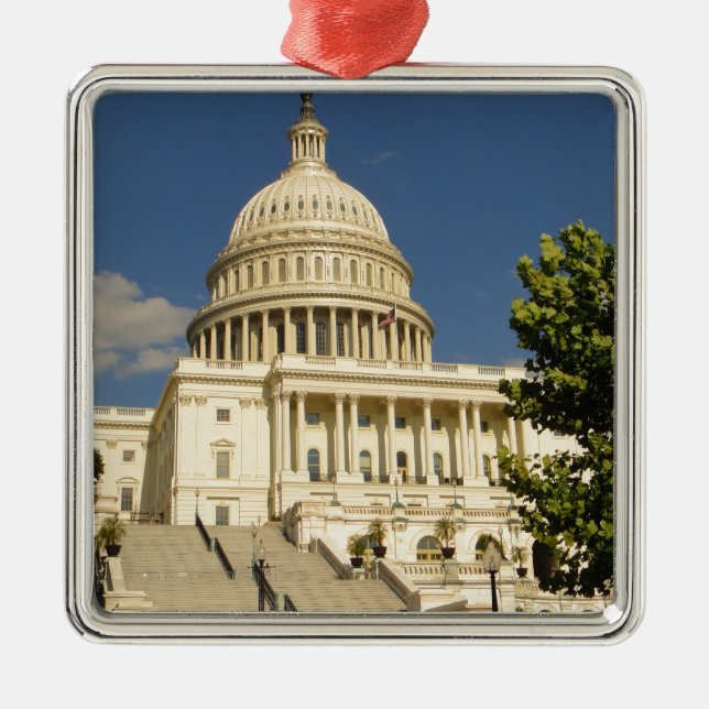 Washington D.C. Capitol Building Ornament Aus Metall (Vorne)