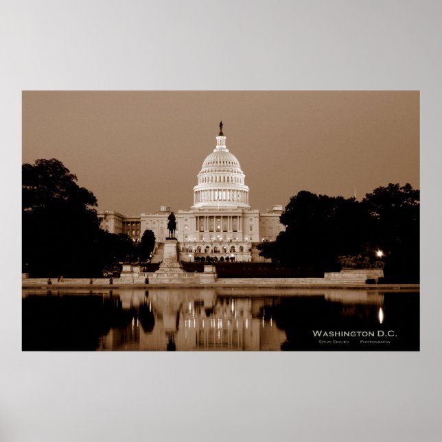 Washington D.C. - Die Hauptstadt Poster (Vorne)