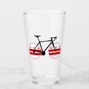 Washington D.C. Flag Cycling Glas