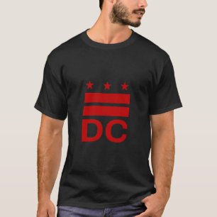 Washington D.C Flag Hauptstadt City Men Women T-Shirt