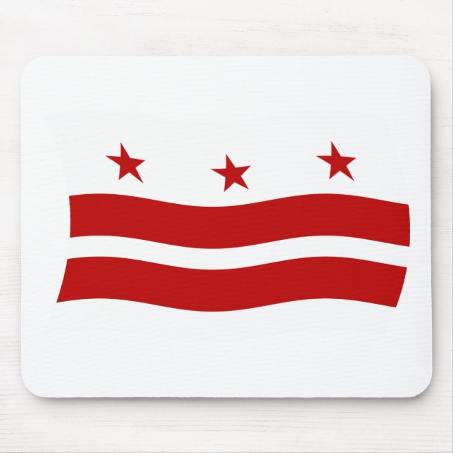 Washington D.C. Flag Mousepad (Vorne)