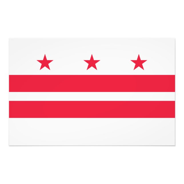 Washington D.C. Fotodruck (Vorne)