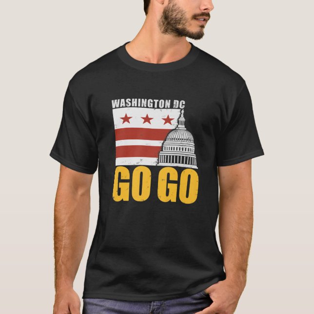 Washington D.C Go-Go T-Shirt (Vorderseite)