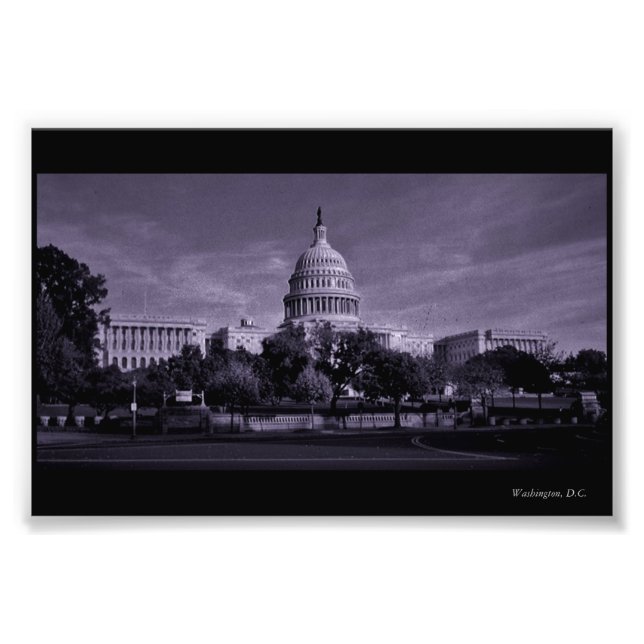 Washington, D.C. Hauptstadt Fotodruck (Vorne)