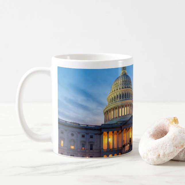 Washington D.C. Hauptstadt Tasse (Mit Donut)