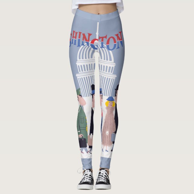 Washington D.C. Leggings (Vorderseite)