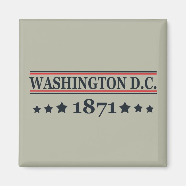 Washington D.C. Magnet (Vorne)