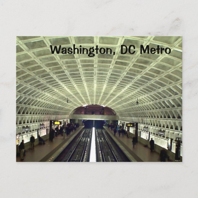 Washington, D.C.: Metrostation Postkarte (Vorderseite)