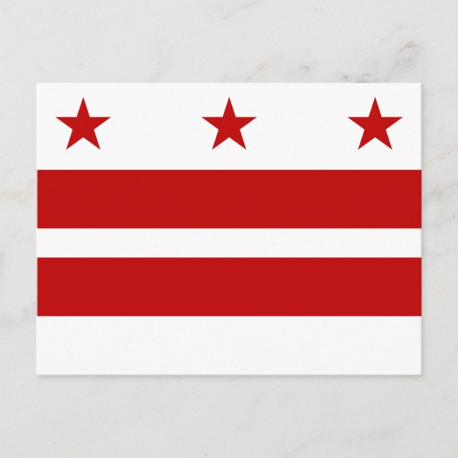Washington D.C. Postkarte (Vorderseite)
