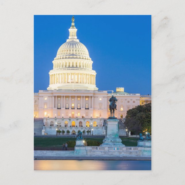 Washington D.C. Postkarte (Vorderseite)