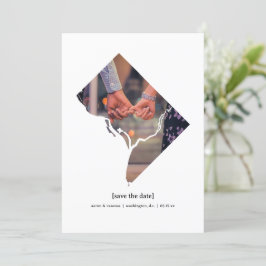 Washington, D.C. Save the Date Foto Card