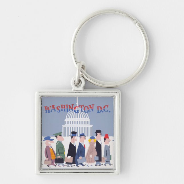 Washington D.C. Schlüsselanhänger (Vorne)