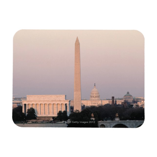 Washington, D.C. Skyline Magnet (Horizontal)