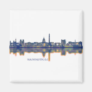 Washington D.C. Skyline Magnet