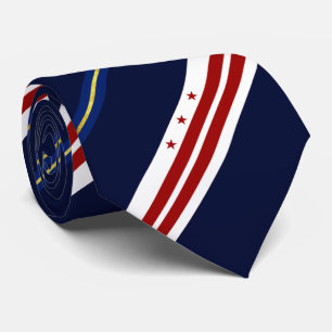 Washington D.C. Stadtflagge Neck Tie Krawatte