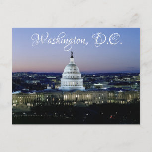 Washington D.C. US-Kapitol Postkarte