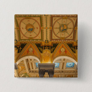 WASHINGTON, D.C. USA. Decke in der Great Hall der Button