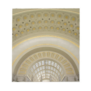 WASHINGTON, D.C. USA. Innenraum des Union Station. Notizblock