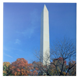 WASHINGTON, D.C. USA. Washington Monument erhebt s Fliese