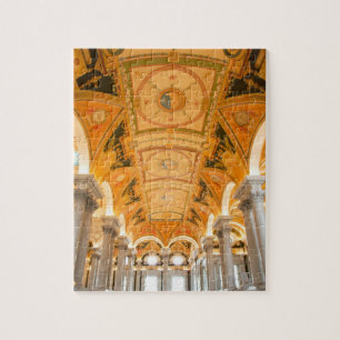 WASHINGTON, D.C. USA. Zweiter Flur Durchgang in Puzzle