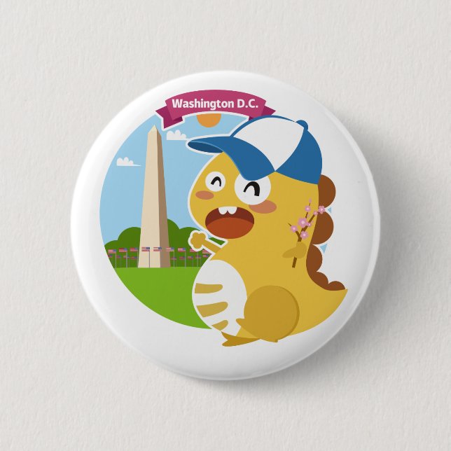 Washington D.C. VIPKID Button (Vorderseite)