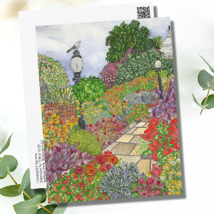 Washington D.C. Watercolor Postkarte