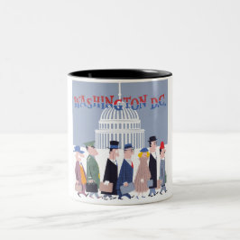 Washington D.C. Zweifarbige Tasse