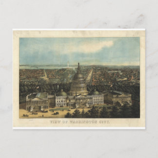 Washington DC 1871 Postkarte