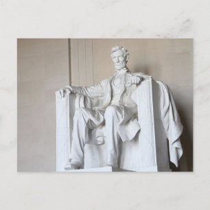 Washington DC Abraham Lincoln Memorial Postcard Postkarte