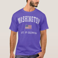 Washington Dc Amerikanische Flagge Sportgeschenk F