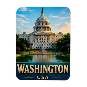 Washington DC Amerikanische Reiseandenken Magnet