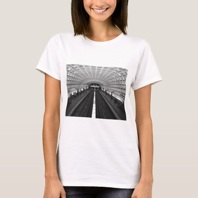 Washington-DC-Bahnstation T-Shirt (Vorderseite)